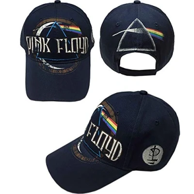 Imagen de Pink Floyd Dark Side of The Navy Gorra de béisbol Apenada Luna Emblema