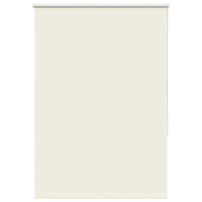 Imagen de vidaXL Estor Enrollable Opaco Blanco Roto 90x150cm Tela Ancho 85,7cm, día y Noche, de Cocina, Enrollable,