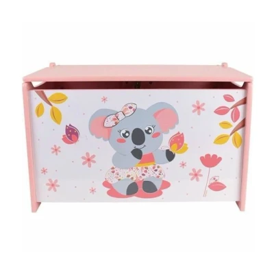 Imagen de Fun House 713302 Mimi Cally Koala Coffre à Jouets pour Enfant H.40 x L.58 P.36 cm Caja de Juguetes para niños (40 58 36 cm), Madera, Gris