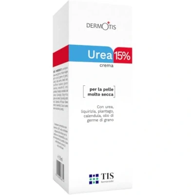 Imagen de Crema TIS con Urea 15% Eczema, Keratosis, Psoriasis, Erupciones cutáneas, Pieles agrietadas, ásperas y secas Curación de heridas Manos, pies, rodillas, uñas Ácido láctico AHA, Germen trigo