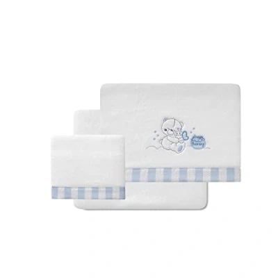 Imagen de various Interbaby Juego de Sábanas Invierno para Minicuna en Coralina (BCO/Azul Osito)