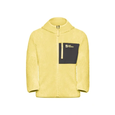 Imagen de Jack Wolfskin ice CURL Forro polar para niños, Talla: 13 14a, Lemon