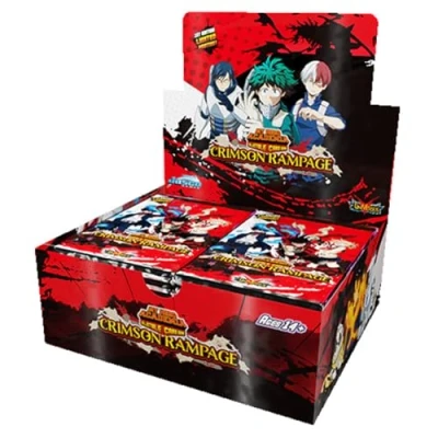 Imagen de Juego de Cartas coleccionables My Hero Academia Caja Refuerzo Serie 2: Crimson Rampage A Partir 14 años para 2 Jugadores