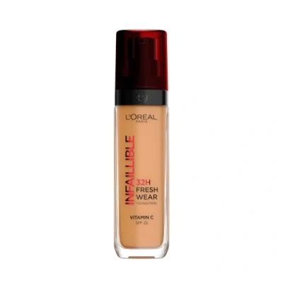 Imagen de L&#039;Oréal Paris, Base de maquillaje Líquida Infaillible 32h Fresh Wear, Para todo tipo piel, Larga duración, Tono: Warm (310), 30 ml