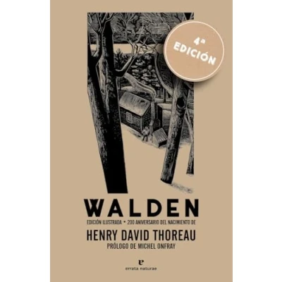 Imagen de Walden Edición 200 aniversario: aniversario del nacimiento de H. D. Thoreau (LIBROS SALVAJES) [ versión en español]