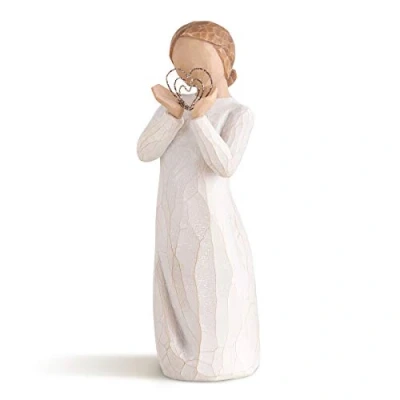 Imagen de Figura de niña con corazon, Willow Tree, Home Deco, Enesco