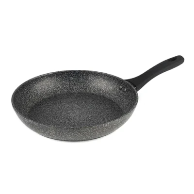 Imagen de Salter BW05747S Megastone Collection sartén de Aluminio Forjado Antiadherente, 28 cm, Caja Fuerte para utensilio metálico, Mango baquelita TPR Suave, Placa inducción Adecuada, 100% Libre PFOA