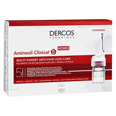 Imagen de Dercos Aminexil Clinical 5 Mujer 6 Ml 21 Monodos
