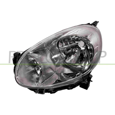 Imagen de PRASCO DS0144814 Faros izquierda H4 con servomotor para reg. alcance luces