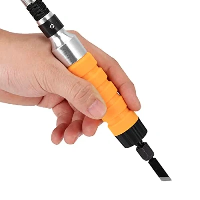 Imagen de Herramienta de Grabado Cincel para Tallar Madera con 5 Cuchillas yCómodo, Tubo Suave un Tallado Eficiente