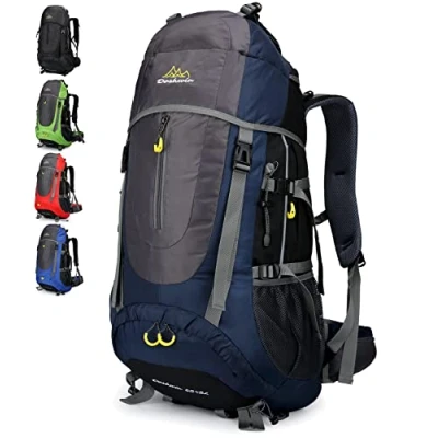 Imagen de Doshwin 70L Mochila Senderismo Trekking Camping Viaje para Hombre Mujer (Azul oscuro)