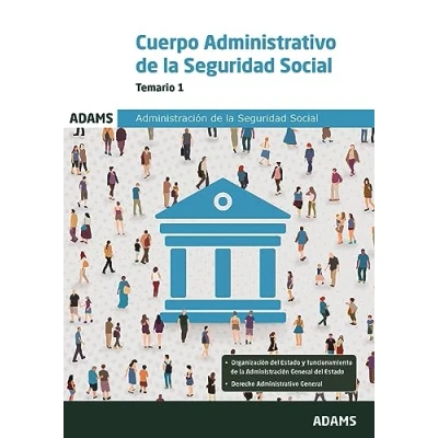 Imagen de Temario 1 Administrativo de la Seguridad Social (SIN COLECCION)