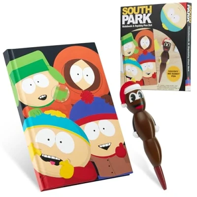 Imagen de South Park Set Cuaderno A5 Rayas con Bolígrafo para Hombres Regalos Hombre