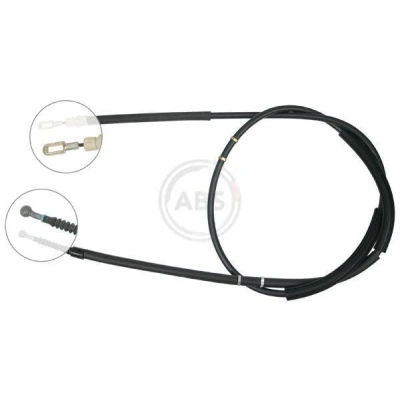 Imagen de A.B.S. K18618 Cable de Freno Mano 2005 Discos para dirección izquierda/derecha AUDI: A4 B6 Berlina, Avant, SEAT: Exeo ST