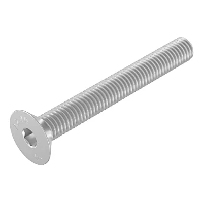 Imagen de Tornillo avellanado SECCARO M6 x 50 mm, acero inoxidable V2A VA A2, DIN 7991 / ISO 10642, hexágono interior, 20 piezas
