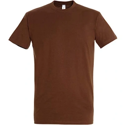 Imagen de SOLS Camiseta de Manga Corta Modelo Imperial para Hombre (Extra Grande (XL)) (Tierra)
