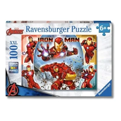 Imagen de Ravensburger Puzzle Iron Man, 100 Piezas XXL, Edad Recomendada 6+ Años