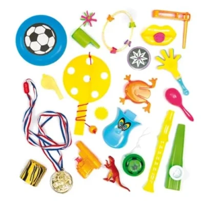 Imagen de Una Selección de Pequeños juguetes Perfectos como Relleno Piñata Premios y Regalos Fiestas Infantiles, paquete 20 diferentes