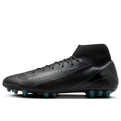 Imagen de Nike Performance ZM 10 Academy AG Botas de fútbol con tacos, Talla: 45, Black/deep jungle Zapatos