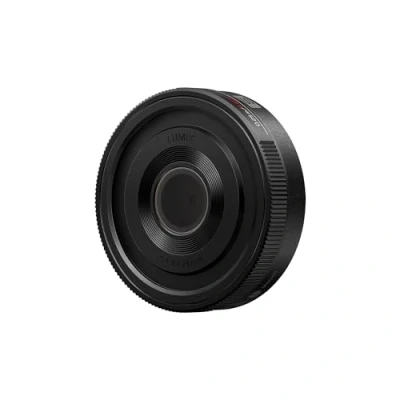 Imagen de Panasonic Lumix S R26E Lente De Montura L F8 26 mm, Cámara Gran Angular Fotograma Completo, Longitud Focal Fija, Enfoque Manual, Anillo Mecánico, 58 g, Negro