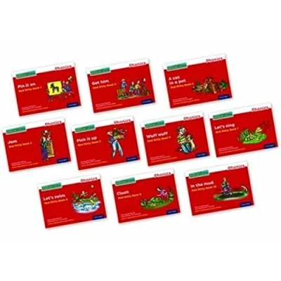 Imagen de Read Write Inc Phonics Red Ditty Books Colour Pack Of 10