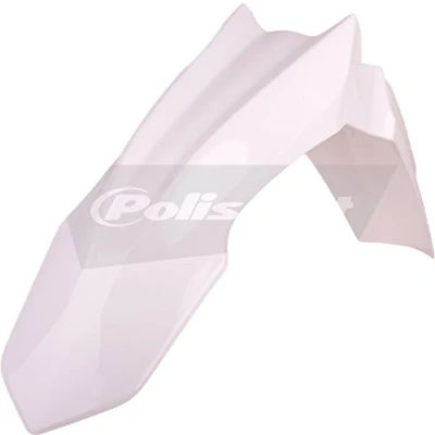 Imagen de Polisport 8573900002 Guardabarros Delantero réplica OEM Fabricado en plástico Brillante Duradero y Resistente Compatible con Motocicletas Honda Color Blanco