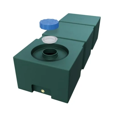 Imagen de Varile Depósito de agua potable Neo 120 L, resistente al transporte, apto para alimentos, barcos, caravanas, remolques (verde)