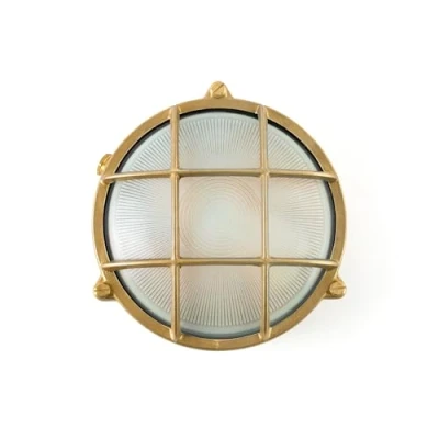 Imagen de Faro Barcelona 70999 NORAY Aplique, 60W, cuerpo de laton, difusor cristal