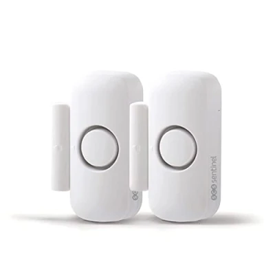 Imagen de SCS Sentinel SAL0063 Alarma con sensor de apertura puertas y ventanas DoorAlarm DUE (Juego 2)