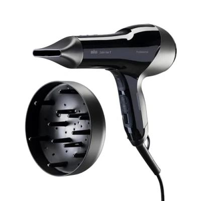 Imagen de Braun Satin Hair 7 Secador profesional, con sensor de temperatura, motor AC y tecnologia ionica