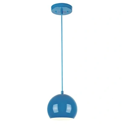 Imagen de Westinghouse Lámpara de Techo Colgante 1 Luz E27, Azul brillante