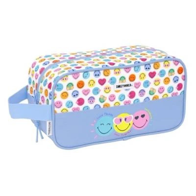 Imagen de Smiley World Joyful Zapatillero Mediano, Multiusos, Portatodo, Deporte, Extraescolares, Fútbol, Cómodo y Versátil, 29x14x15 cm