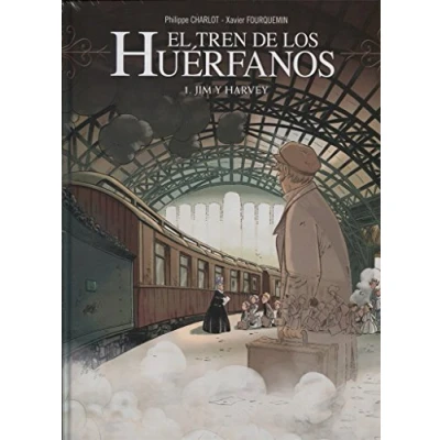 Imagen de En el tren DE LOS huérfanos. Jim y Harvey (TREN HUERFANOS)