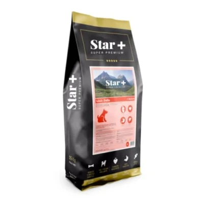 Imagen de Pienso para Perros Star+ Super Premium 15 Kg Adult Pollo Adultos Todas Las Razas (Saco kg)