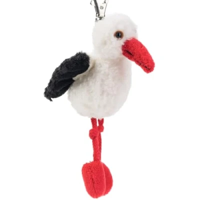 Imagen de Schaffer felpa Llavero Cigüeña DUDU, ca. 12 cm
