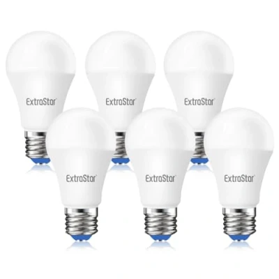 Imagen de EXTRASTAR Bombillas LED 12W E27, Luz Cálida 3000K, 960Lm, Equivalente a W Bombilla Incandescente Halógena, No regulable, 6Pcs