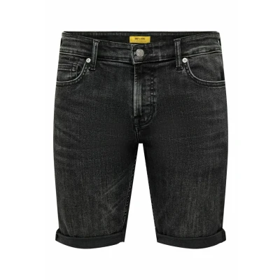 Imagen de Only &amp; Sons Shorts vaqueros, Hombre, Talla: Small, Washed black
