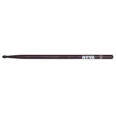 Imagen de Vic FIrth Baquetas NOVA 2B Punta de Madera color negra