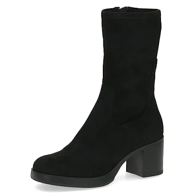 Imagen de CAPRICE 9 25326 41, Botines de tacón con cordones para Mujer, Negro (Black Stretch), 39 EU