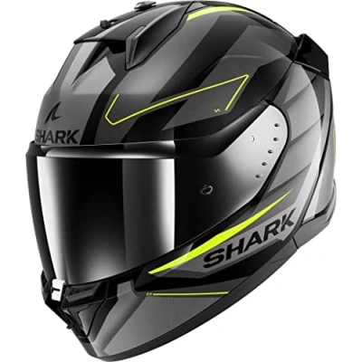 Imagen de SHARK, Casco Integral Moto D SKWAL 3 SIZLER Black Anthracite Yellow KAY, L