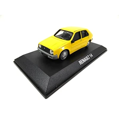 Imagen de OPO 10 Coche 1:43 Compatible con Renault R14 Amarillo 1976 (REN31)