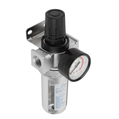 Imagen de Bsp 1/2&quot;Compresor de Aire Humedad Trampa Agua Filtro Regulador Separador Aceite Lubricador Neumático Herramienta con Conexión Montaje