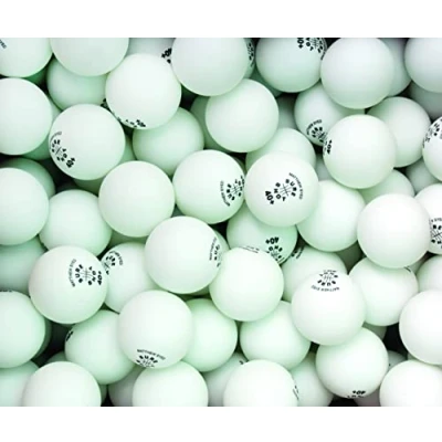 Imagen de Sure Shot Matthew Syed Pelotas de Tenis Mesa a Granel, Caja 144, Color Blanco, 40 mm