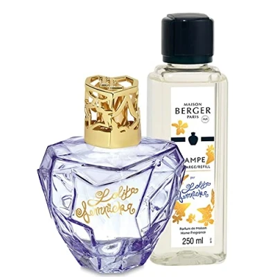 Imagen de MAISON Berger Cofre Lámpara Lolita Lempicka Con Recarga Fragancia, Listo para Usar Perfuma y Purifica Difusión Fina, Uniforme Duradera