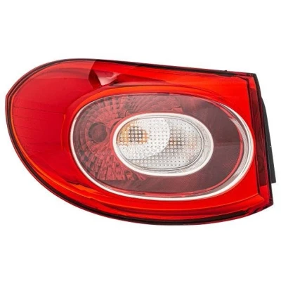 Imagen de HELLA 2SD 009 691 091 Piloto trasero izquierda Parte exterior P21W, WY21W 12 blanco/rojo con lámpara portalámparas VOLKSWAGEN: Tiguan I