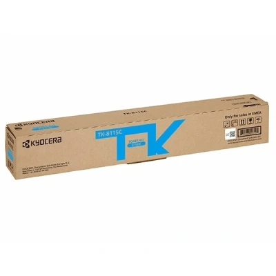 Imagen de Kyocera TK 8115C Cartucho de tóner Cian 1T02P3CNL0 para ECOSYS M8124cidn, M8130cidn