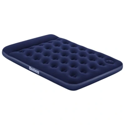 Imagen de BESTWAY Colchón Hinchable Doble con Bomba de Pie Incorporada 191x137x28 cm Azul