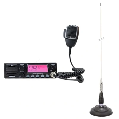 Imagen de Emisora de Radio CB TTi TCB 900 EVO + Antena PNI ML100 con imán