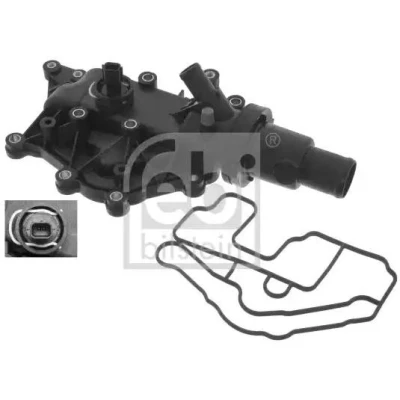 Imagen de FEBI BILSTEIN 100233 Caja del termostato Con junta conmutador de temperatura RENAULT: MEGANE 2 Coupe Cabriolet,
