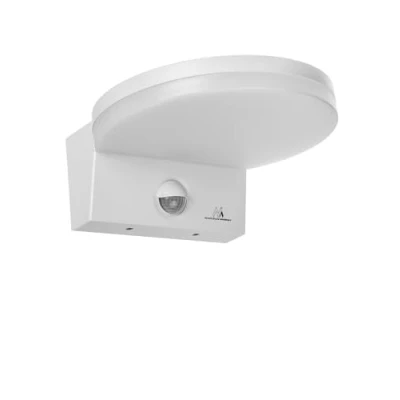 Imagen de Maclean MCE344 Aplique LED con Sensor de Movimiento PIR y Crepuscular para Exteriores e Interiores, 15W 1560lm Lámpara Exterior Impermeable IP65 4000K Blanco neutro (Blanco)